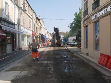 Des travaux dans les rues de Nemours